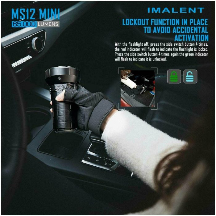 Imalent MS12 Mini, 65000 Lumen, 1036m Throw - Image 9