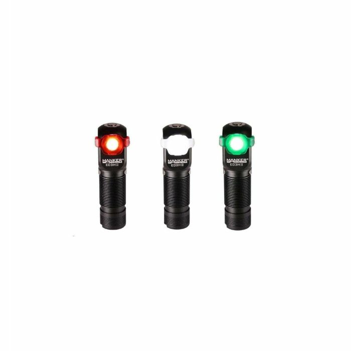 Manker E03H II 14500/AA 600lm 83m Throw CW / NW