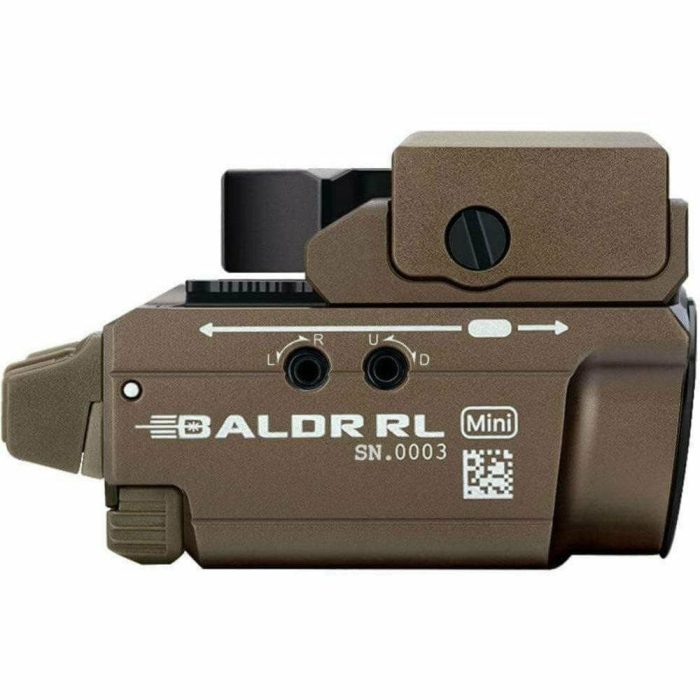 OLight Baldr RL Mini Tan 600lumen 130m Throw - Image 2