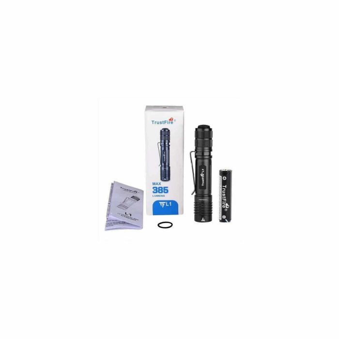 TrustFire L1 385lumen, 113m Tactical EDC Flashlight - Image 4