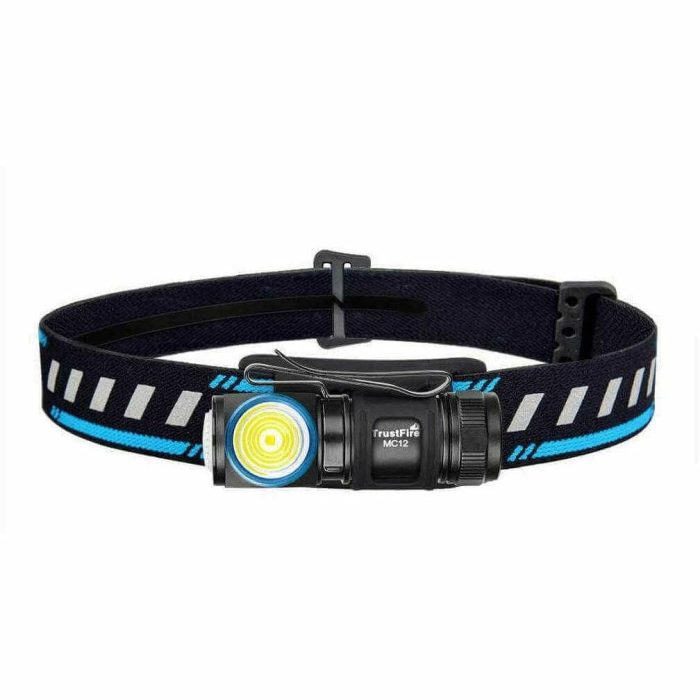 TrustFire MC12, 1000 Lumen, 105m throw, Rechargeable