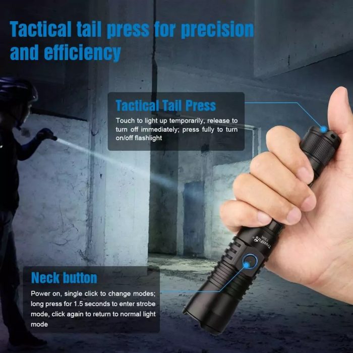 TrustFire T30R LEP, 460Lumen, 1100m Throw - Image 10